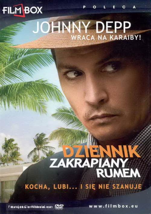 The Rum Diary - Polish DVD movie cover