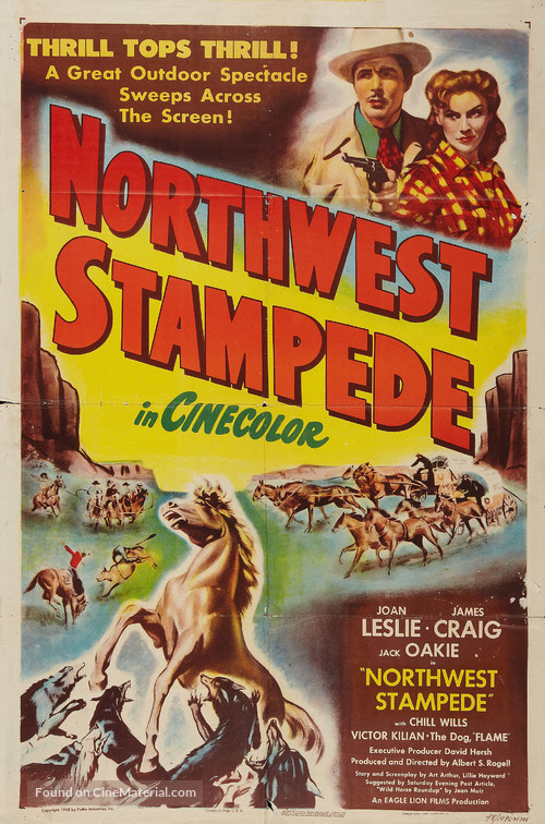 Northwest Stampede - Movie Poster