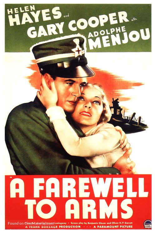 A Farewell to Arms - Movie Poster