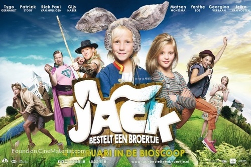 Jack Bestelt Een Broertje - Dutch Movie Poster