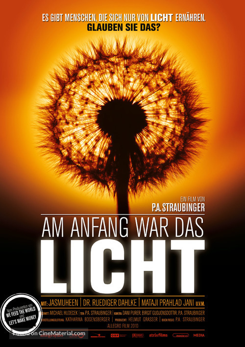 Am Anfang war das Licht - German Movie Poster