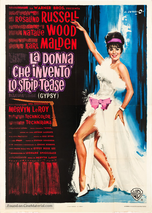 Gypsy - Italian Movie Poster