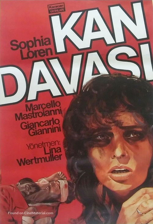 Fatto di sangue fra due uomini per causa di una vedova - si sospettano moventi politici - Turkish Movie Poster