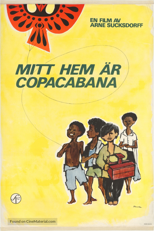 Mitt hem &auml;r Copacabana - Swedish Movie Poster