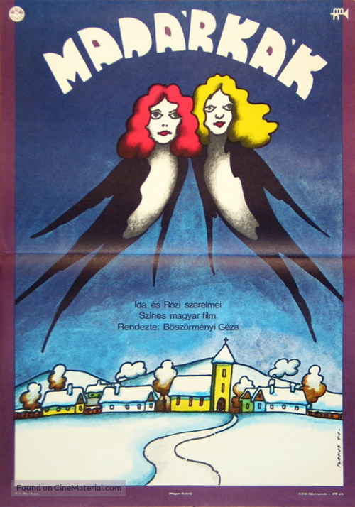 Mad&aacute;rk&aacute;k - Hungarian Movie Poster