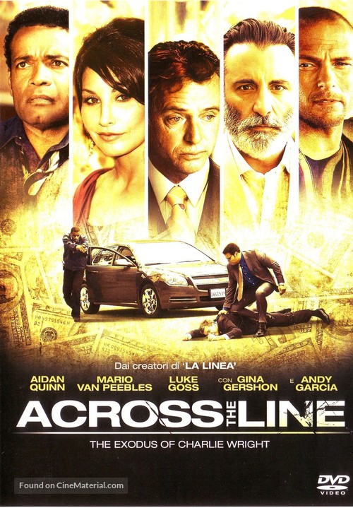 Across the Line: The Exodus of Charlie Wright - Italian DVD movie cover