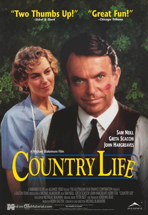 Country Life - Canadian Movie Poster