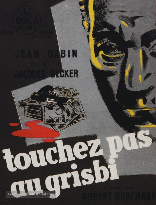 Touchez pas au grisbi - French Movie Poster