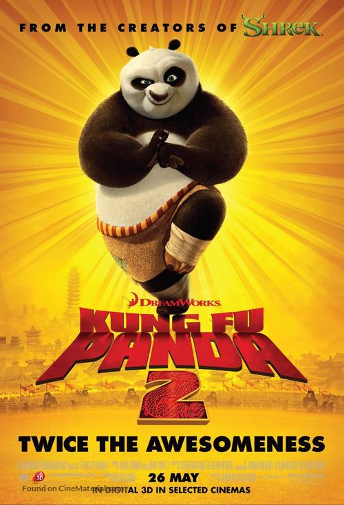 Kung Fu Panda 2 - Malaysian Movie Poster