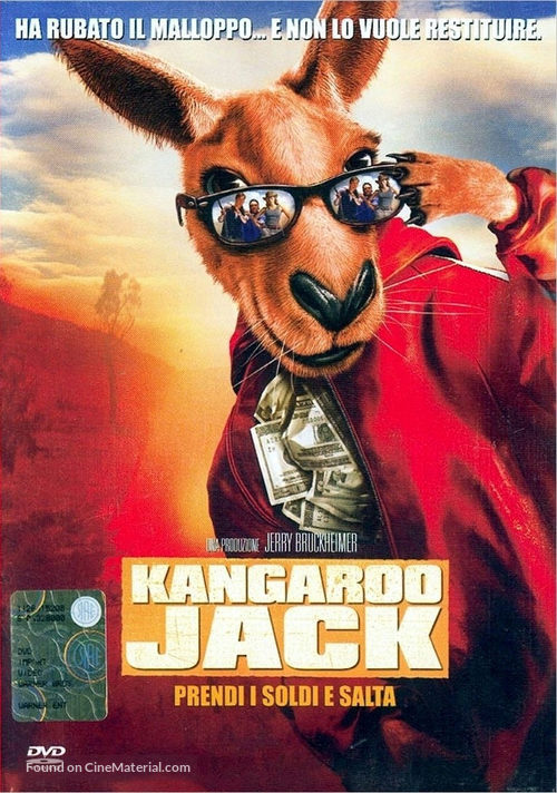 Kangaroo Jack - Italian DVD movie cover