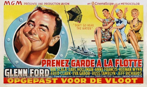 Don&#039;t Go Near the Water - Belgian Movie Poster