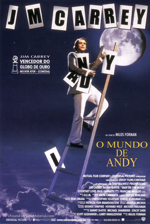 Man on the Moon - Brazilian Movie Poster