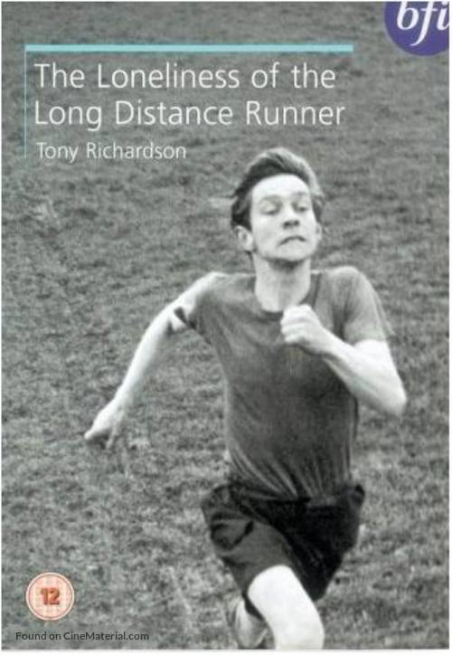 The Loneliness of the Long Distance Runner - British DVD movie cover