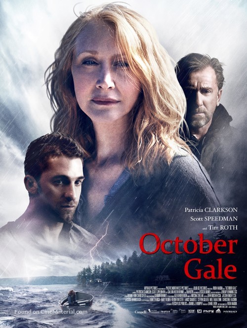 October Gale - Canadian Movie Poster