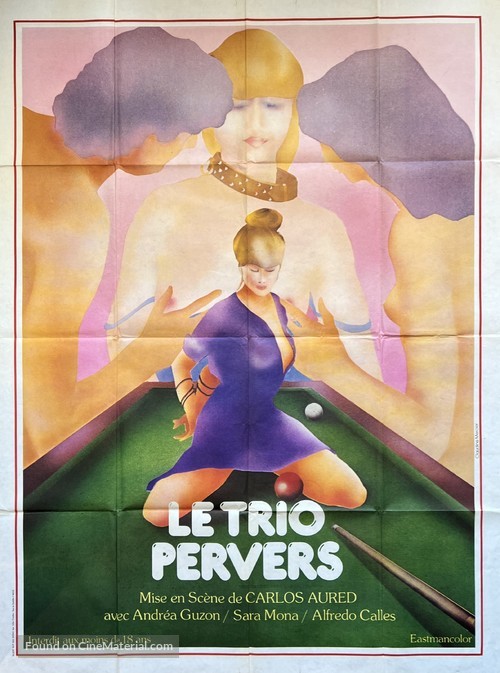 La fr&iacute;gida y la viciosa - French Movie Poster