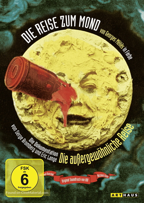 Le voyage dans la lune - German DVD movie cover