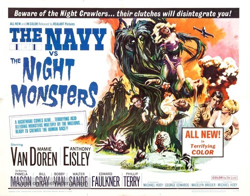 The Navy vs. the Night Monsters - Movie Poster