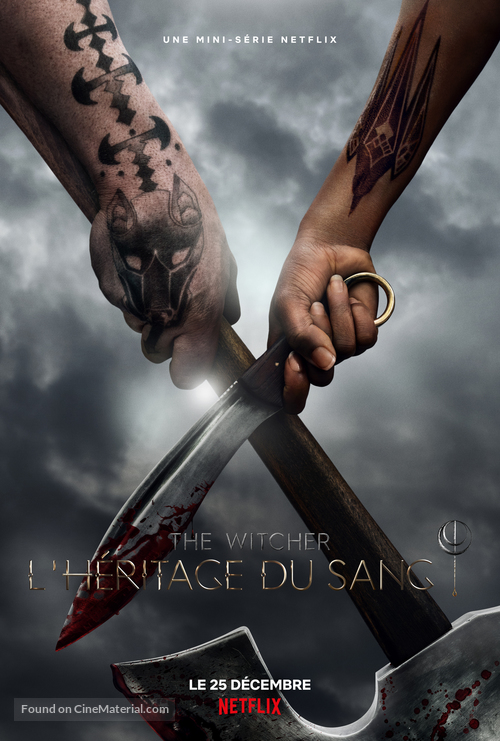 The Witcher: Blood Origin - French Movie Poster