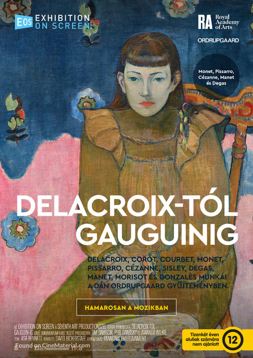 Exhibition On Screen: The Danish Collector - Delacroix To Gauguin - Hungarian Movie Poster