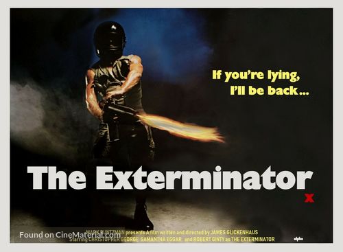 The Exterminator - British Movie Poster