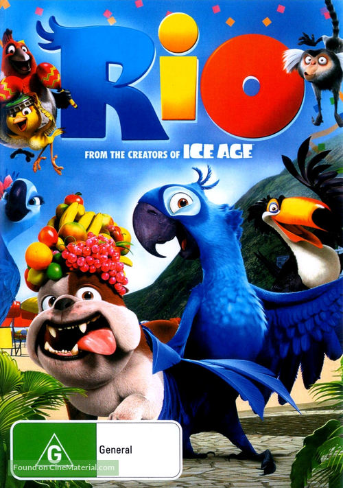 Rio - Australian DVD movie cover