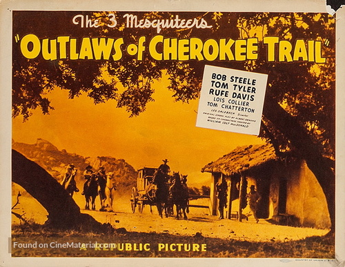 Outlaws of Cherokee Trail - Movie Poster