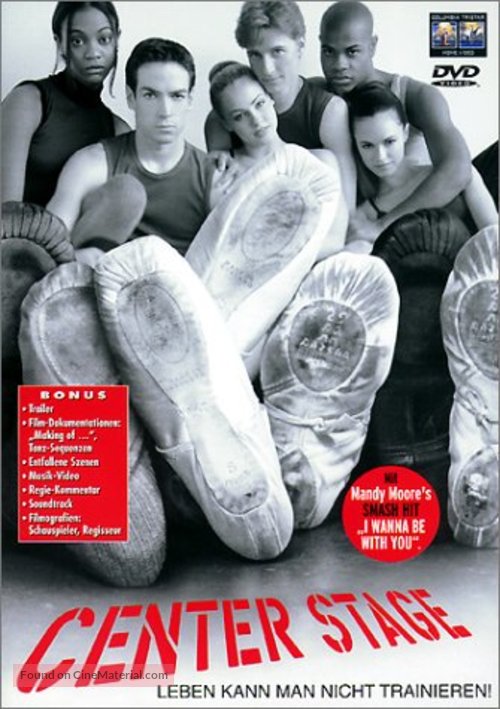 Center Stage - German DVD movie cover
