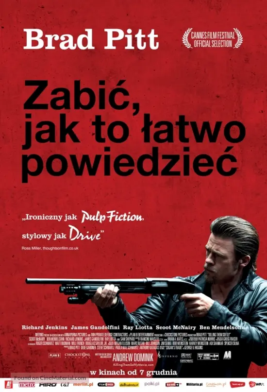 Killing Them Softly - Polish Movie Poster