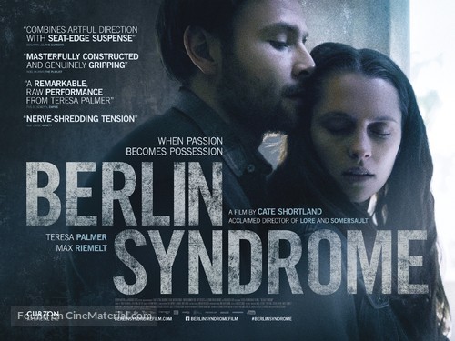 Berlin Syndrome - British Movie Poster
