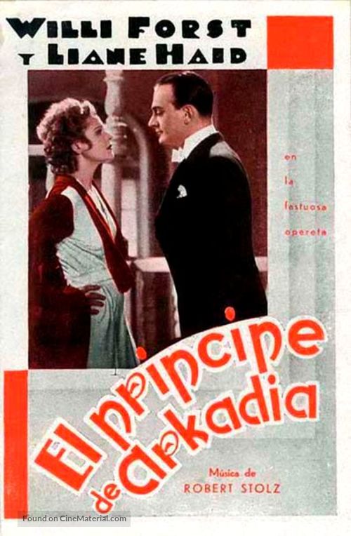 Der Prinz von Arkadien - Italian Movie Poster