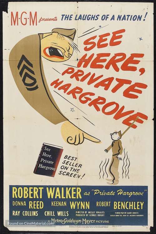 See Here, Private Hargrove - Movie Poster