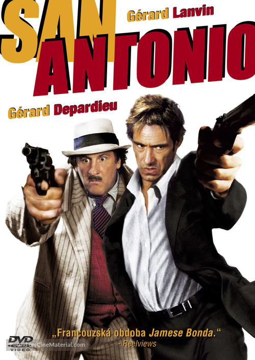 San-Antonio - Czech DVD movie cover