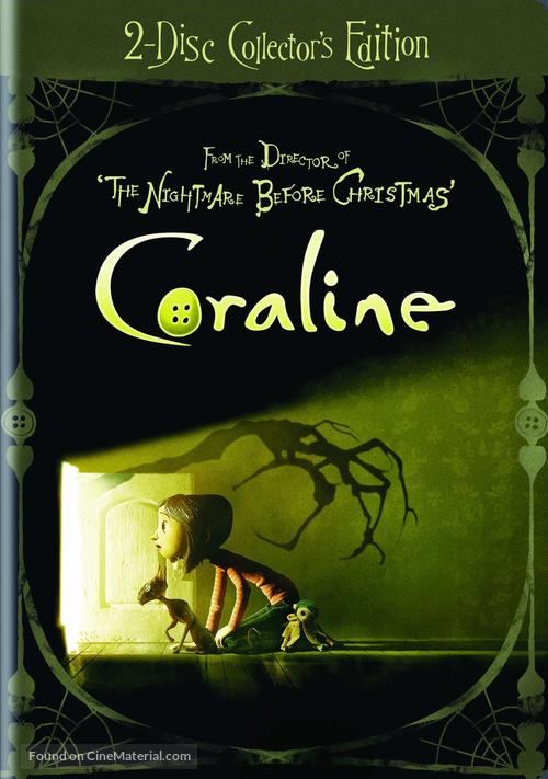 Coraline - DVD movie cover