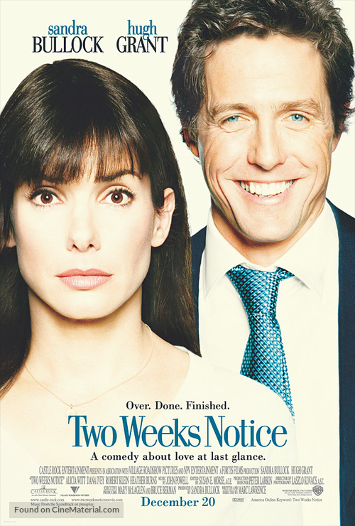 Two Weeks Notice - Movie Poster