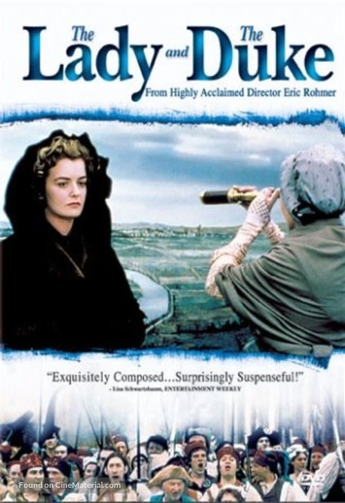 Anglaise et le duc, L&#039; - DVD movie cover