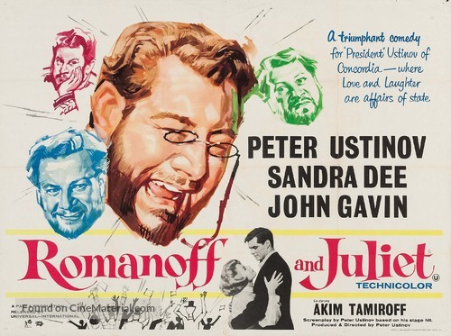 Romanoff and Juliet - British Movie Poster