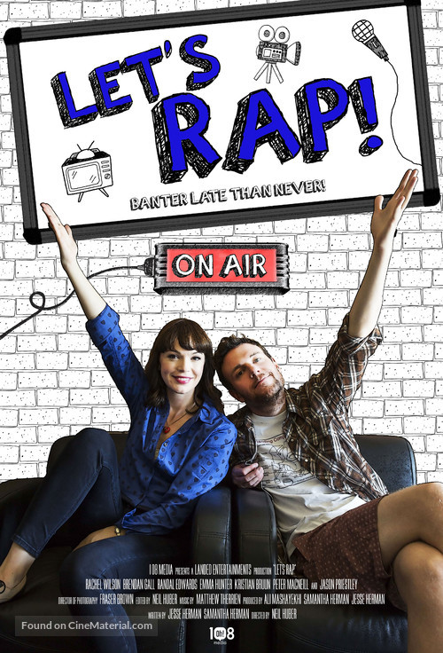 Let&#039;s Rap - Canadian Movie Poster