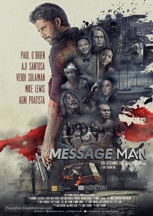 Message Man - Indonesian Movie Poster