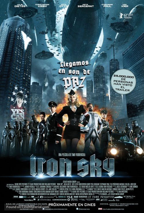 Iron Sky - Spanish Movie Poster