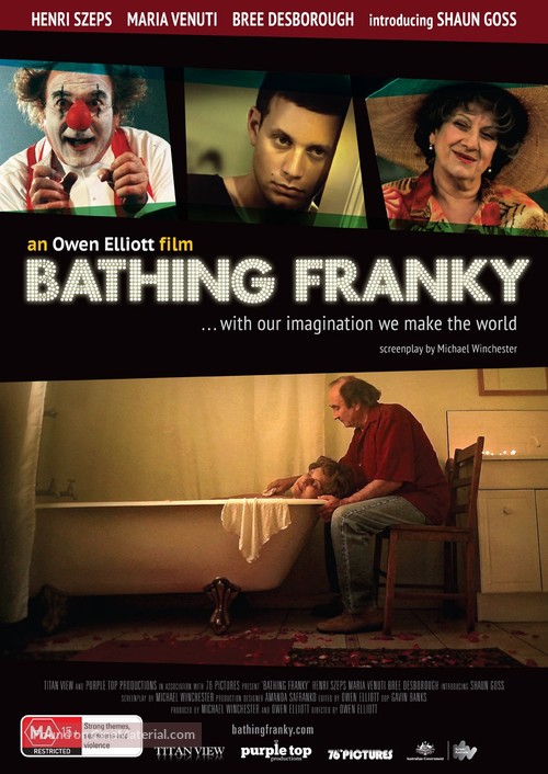 Bathing Franky - Australian Movie Poster