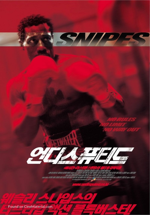 Undisputed - South Korean Movie Poster