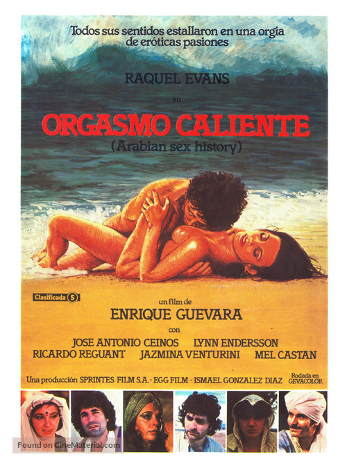 Orgasmo caliente - Spanish Movie Poster