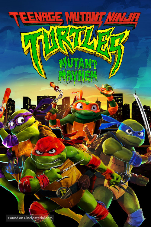 Teenage Mutant Ninja Turtles: Mutant Mayhem - Movie Cover