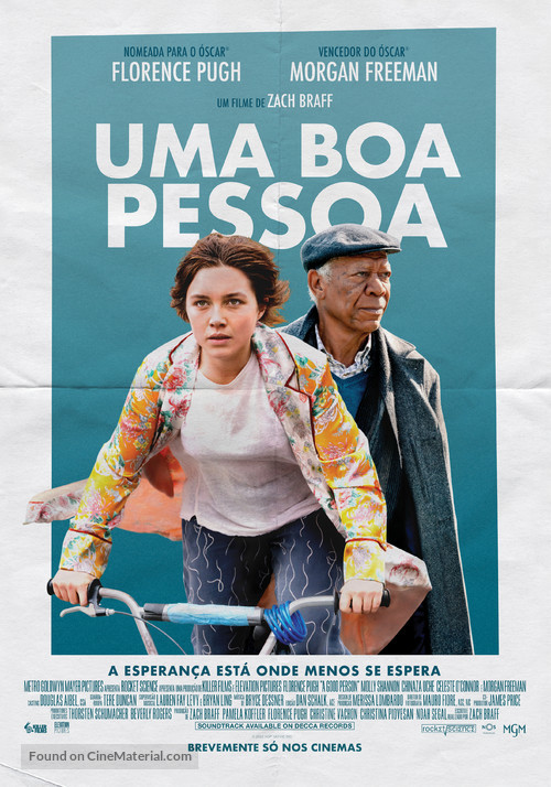 A Good Person - Portuguese Movie Poster