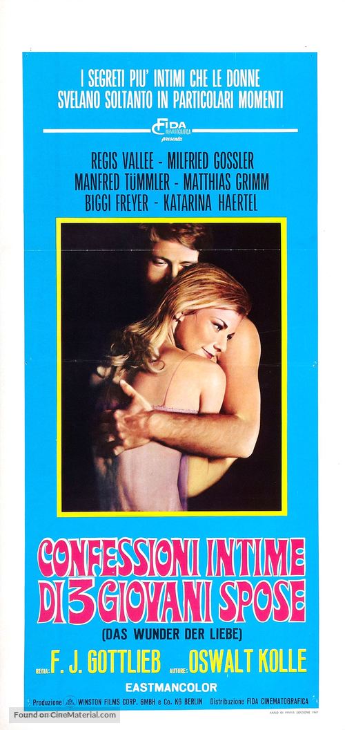 Das Wunder der Liebe - Italian Movie Poster