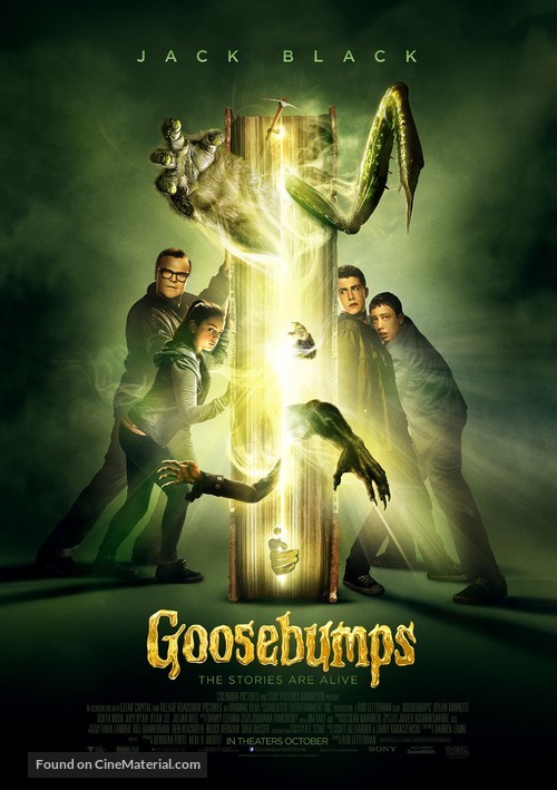 Goosebumps - Canadian Movie Poster