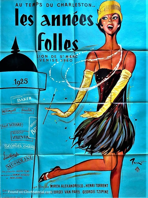 Les ann&eacute;es folles - French Movie Poster