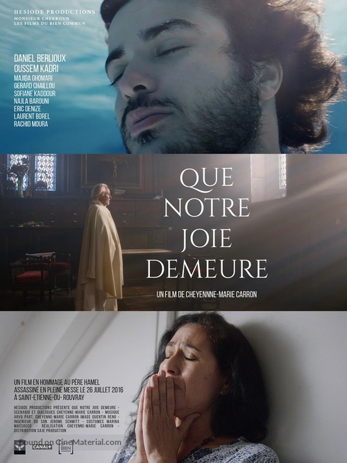 Que notre joie demeure - French Movie Poster