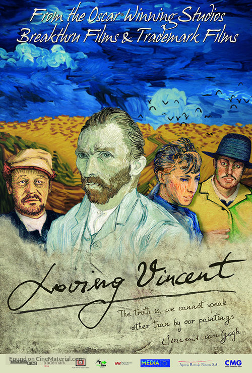 Loving Vincent - British Movie Poster