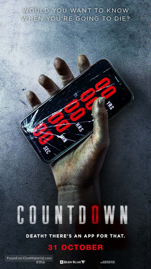 Countdown - Singaporean Movie Poster